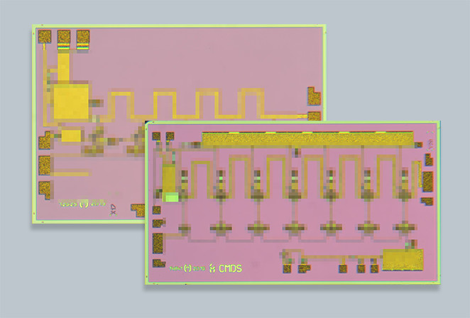 分布式放大器提供獨(dú)特的正增益斜率工作頻率為40 GHz