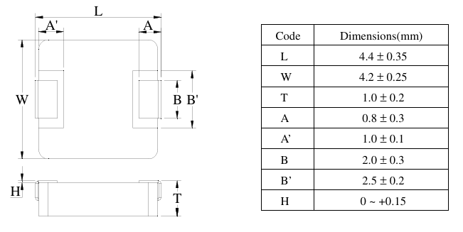 CMLB041B-1R0MS超薄型一體成型功率電感現(xiàn)貨庫(kù)存DELTA